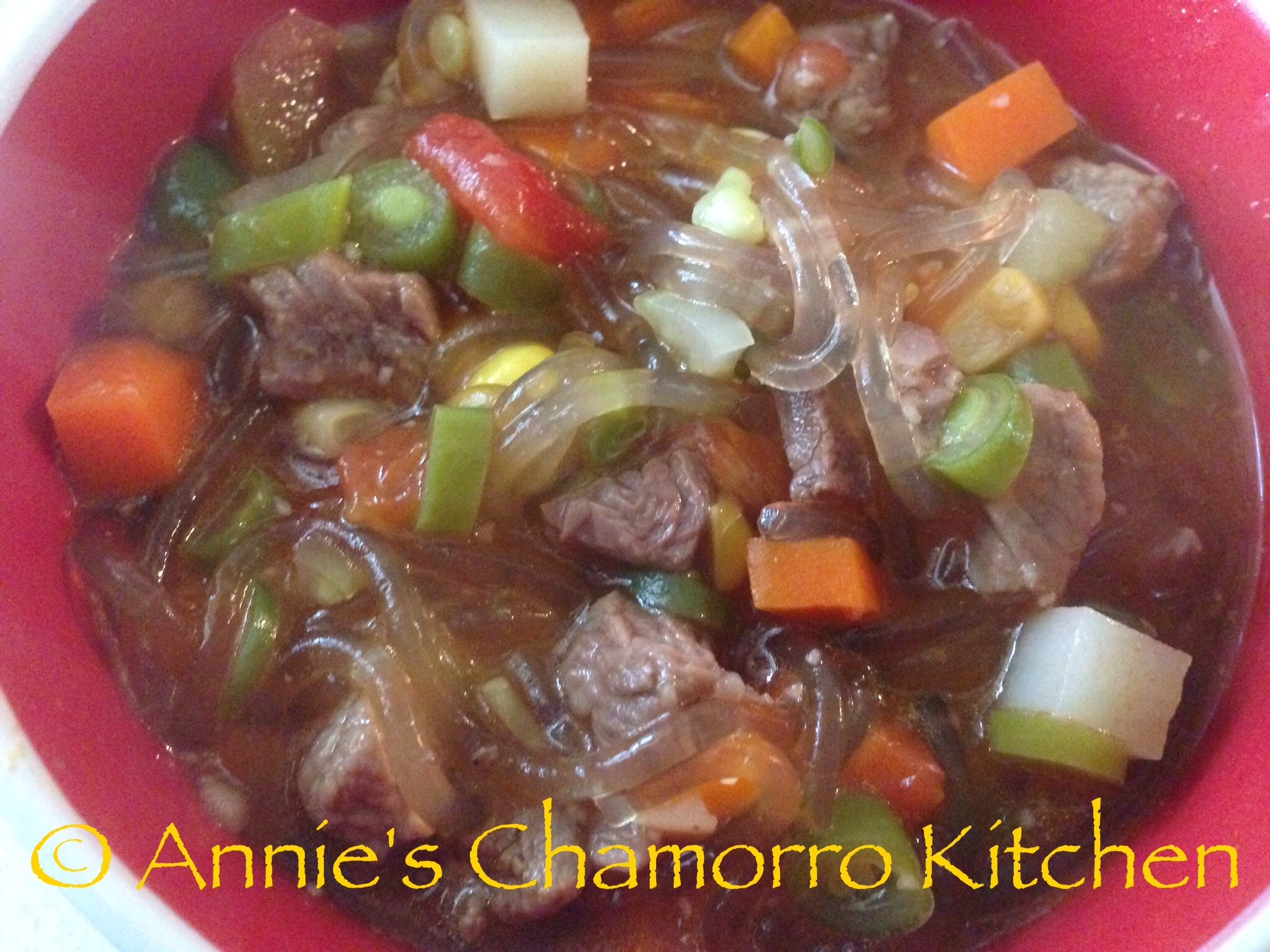 Permalink to: Beef Shank Kådu with Fresh Vegetables and Vermicelli Noodles