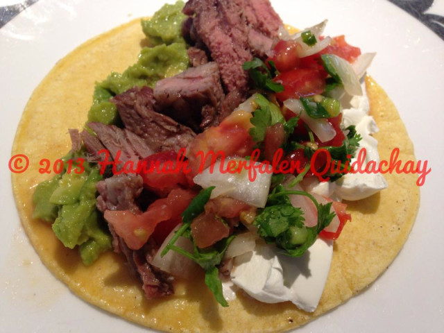 carne asada tacos