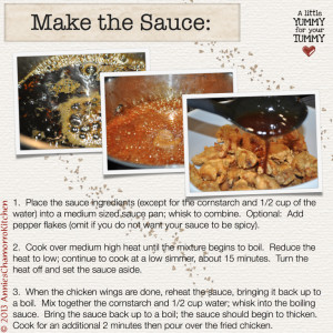 4 - Make the Sauce
