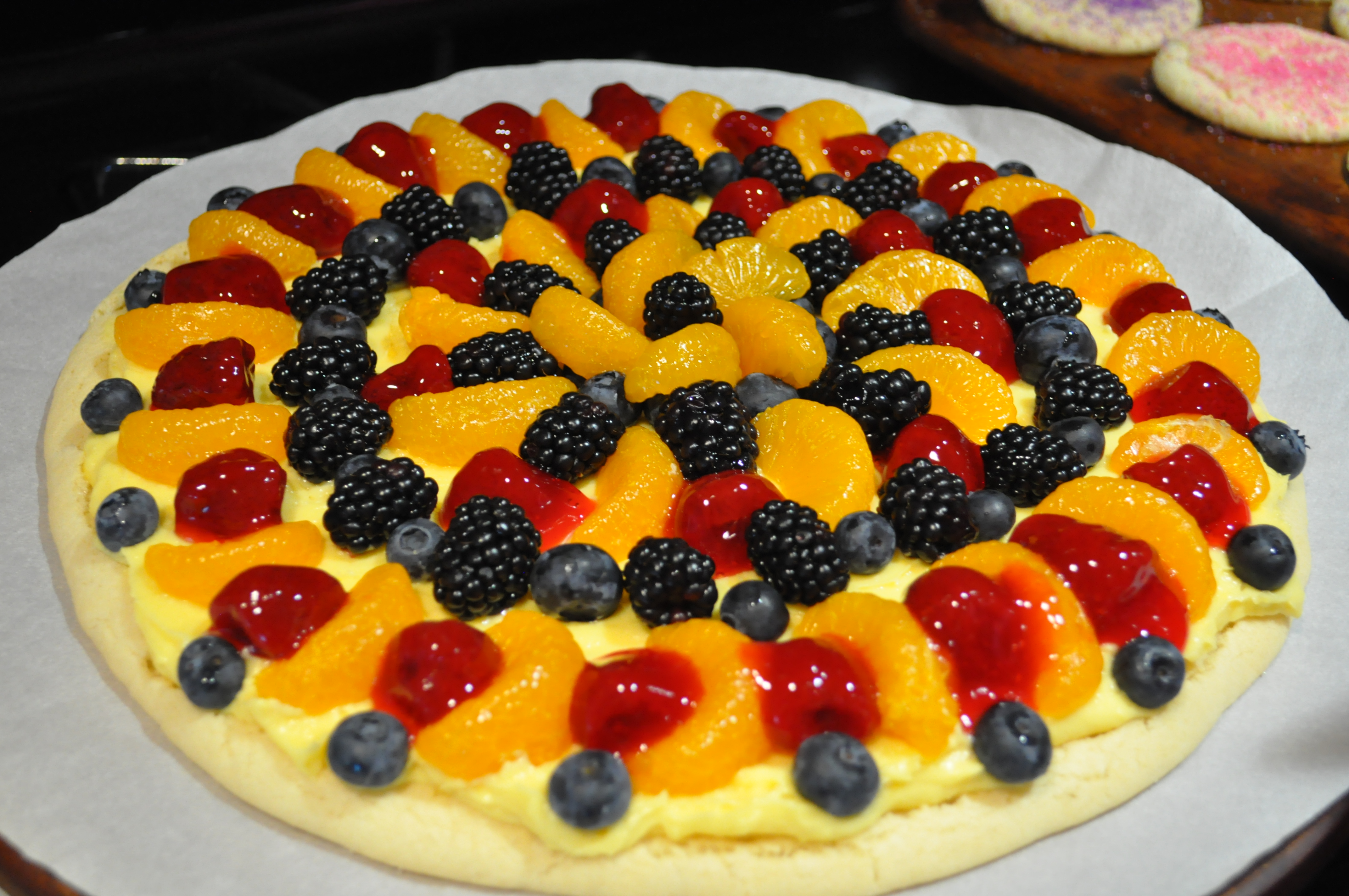 Permalink to: Fruit Pizza with a Sugar Cookie Crust